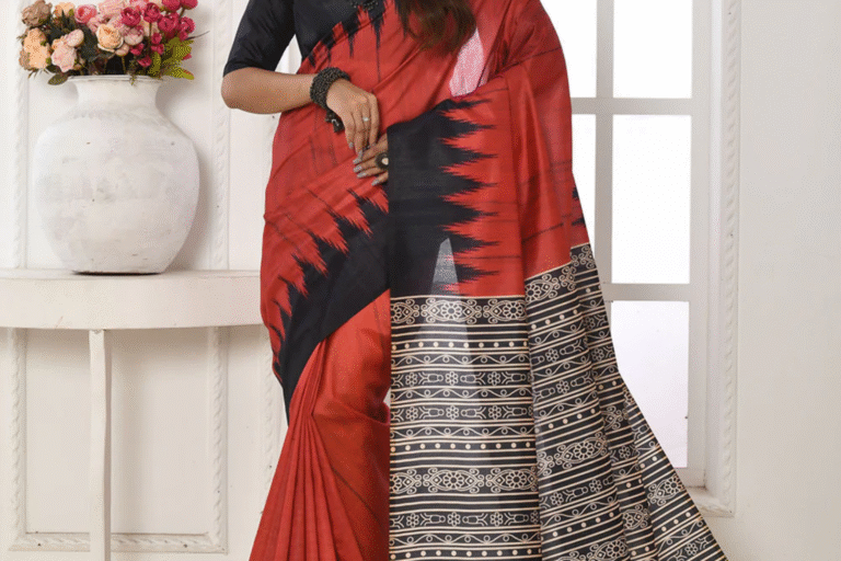 How to style Tussar silk sarees for both everyday elegance and festive looks